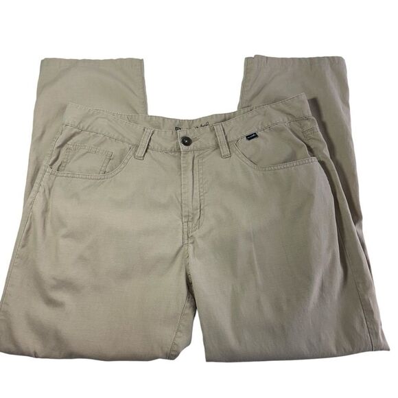 Travis Mathew Tencel Khaki Color Golf Chinos, 34 - Picture 3 of 10